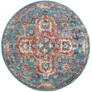 Cheap Big Rugs - 150" x 180" x 0.43" Turquoise Olefin Oversize Rug