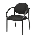 Office Desk Chair - 24" x 19.7" x 32.3" Black, Fabric, Stack Chair