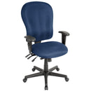 Office Desk Chair - 29" x 26" x 40.5" Navy Fabric Chair