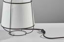 Decorative Lanterns - 10" X 10" X 11" Brushed Steel Metal Table Lantern