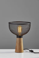 Table Lamps - 9.5" X 9.5" X 11.75" Metal Table Lamp
