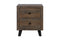 Nightstands For Sale - 18" X 22" X 26" Brown Pine Wood And Mdf Nightstand