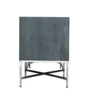 Living Room Furniture - 16" X 71" X 23" Metal Base Mango Wood Media Unit