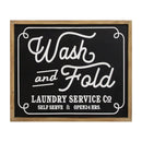 Wood Wall Decor - 24" X 0.75" X 20" Black White Wood Mdf Wall Decor
