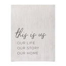 Cool Art - 23.62" X 1.18" X 30.31" White Mdf Wall Art