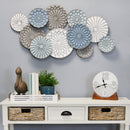 Metal Wall Decor - 46.5" X 2.56" X 24.8" Multi Metal Wall Decor