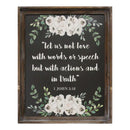 Art Ideas - 15.75" X 1" X 19.75" Multi Fir Wood Mdf Wall Art