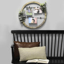 Wood Wall Decor - 18" X 0.6" X 18" Multi Mdf With Wood Veneer Metal Plastic Wall Decor