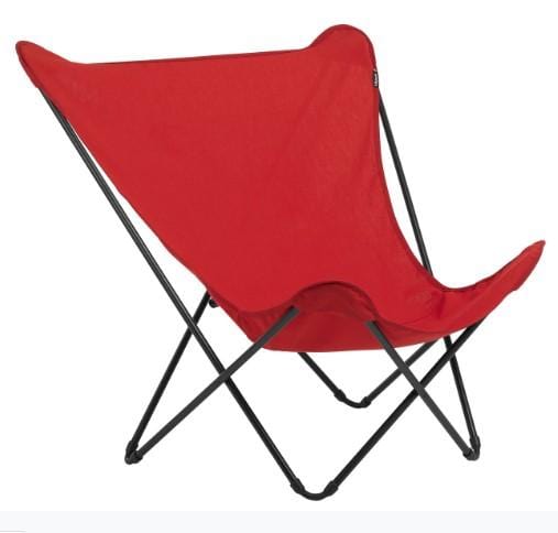Modern Lounge Chair - 35.8'' X 32.7'' X 34.2'' Garace Acier Steel Pop Up XL Lounge Chair