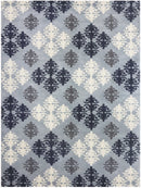 Area Rugs On Sale - 5" X8" X 0.5" Blue Wool Area Rug