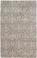 Area Rugs On Sale - 5" X8" X 0.5" Gray Wool Area Rug