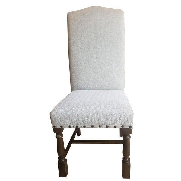 Wood Accent Chair - 20'.5" X 22'.5" X 44'.5" Walnut Chair
