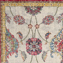 Living Room Rugs - 94" X 134" X 0.'25" Ivory Polypropylene Rug