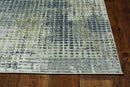 Gray Rug - 26" X 83" X 0.'25" Grey Polypropylene & Polyester Rug