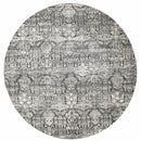 Gray Area Rug - 39" X 59" X 0.'25" Grey Polyester / Viscose Rug