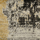 Gray Area Rug - 63" X 91" X 0.'5" Grey Polypropelene Rug
