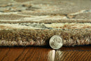 Modern Area Rugs - 108" X 156" X 0.'5" Coffee Wool Rug