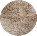 Designer Rugs - 79" X 79" X 0.'5" Sand Polypropylene Rug