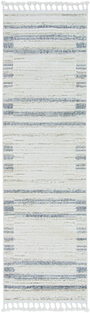 Living Room Area Rugs - 39" X 59" X 0.'25" Ivory Grey Polyester Rug