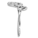 Cheap Rings For Men 3W853 Rhodium Brass Ring with AAA Grade CZ