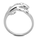 Eternity Rings 3W858 Rhodium Brass Ring