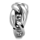 Eternity Rings 3W874 Rhodium Brass Ring