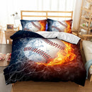 3D Bedding Set Design Duvet Cover Sets King Queen Twin Size Ball Game-Design 2-US King-JadeMoghul Inc.