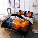 3D Bedding Set Design Duvet Cover Sets King Queen Twin Size Ball Game-Design 3-US King-JadeMoghul Inc.