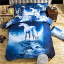 3d Galaxy Duvet Cover Set Single double Twin/Queen 2pcs/3pcs/4pcs bedding sets Universe Outer Space Themed Bed Linen-xk003-Twin 2pcs-JadeMoghul Inc.