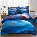 3d Galaxy Duvet Cover Set Single double Twin/Queen 2pcs/3pcs/4pcs bedding sets Universe Outer Space Themed Bed Linen-xk011-Twin 2pcs-JadeMoghul Inc.