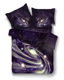 3d Galaxy Duvet Cover Set Single double Twin/Queen 2pcs/3pcs/4pcs bedding sets Universe Outer Space Themed Bed Linen-xk014-Twin 2pcs-JadeMoghul Inc.