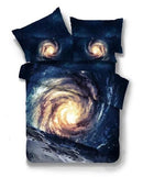 3d Galaxy Duvet Cover Set Single double Twin/Queen 2pcs/3pcs/4pcs bedding sets Universe Outer Space Themed Bed Linen-xk016-Twin 2pcs-JadeMoghul Inc.