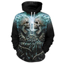 3D Men Hoodie - Cool Fashion Skull Hand Sweatshirt-long sleeve t shirt-L-JadeMoghul Inc.