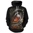 3D Men Hoodie - Cool Fashion Skull Hand Sweatshirt-long sleeve t shirt-L-JadeMoghul Inc.