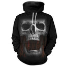 3D Men Hoodie - Cool Fashion Skull Hand Sweatshirt-long sleeve t shirt-L-JadeMoghul Inc.