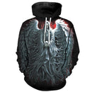 3D Men Hoodie - Cool Fashion Skull Hand Sweatshirt-pattern 9-L-JadeMoghul Inc.