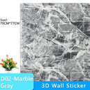 3D Wallpaper DIY Brick stone pattern Self-Adhesive Waterproof Wall Stickers 70cm*77cm floral prints 3D Wall Sticker for home JadeMoghul Inc.