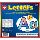 3IN PUNCH OUT LETTERS GLOBES-Arts & Crafts-JadeMoghul Inc.