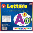 3IN PUNCH OUT LETTERS RAINBOW-Arts & Crafts-JadeMoghul Inc.