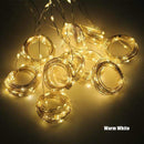 3M LED Christmas Fairy String Lights Remote Control USB New Year Garland Curtain Lamp Holiday Decoration For Home Bedroom Window AExp