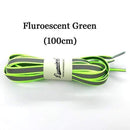 3M Reflective Laces High Visibility Shoe Laces Safety Luminous Glowing Shoelaces in the dark 100cm-fluroescent green-JadeMoghul Inc.
