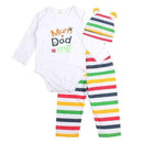 3PCS Baby Cotton Romper Set Infant Newborn Boys Girls Cartoon Animal Costume Clothing Sets Cute Jumpsuit +Hat+Pants Barboteuse-1-6M-JadeMoghul Inc.