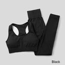 3Pcs Seamless Yoga Set Gym Fitness Clothing Women Yoga Suit Sportswear Female Workout Leggings Top Sport Clothes Training Tights JadeMoghul Inc.
