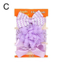 3PCS/SET Fashion Kids Girls Headband Bow Flower Hair Band Accessories Headwear Hair Band Accessories-C-JadeMoghul Inc.