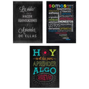 3PK SPANISH INSPIRE U POSTERS-Learning Materials-JadeMoghul Inc.