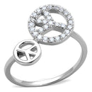 Cheap Rings For Men 3W853 Rhodium Brass Ring with AAA Grade CZ