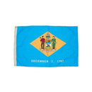 3X5 NYLON DELAWARE FLAG HEADING &-Furniture & Equipment-JadeMoghul Inc.