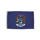 3X5 NYLON MICHIGAN FLAG HEADING &-Furniture & Equipment-JadeMoghul Inc.