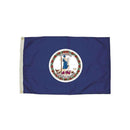 3X5 NYLON VIRGINIA FLAG HEADING &-Furniture & Equipment-JadeMoghul Inc.
