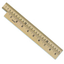(4 EA) WOODEN METER STICK PLAIN-Learning Materials-JadeMoghul Inc.